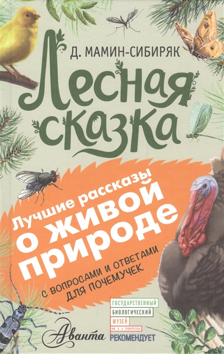 

Лесная сказка Лучшие рассказы о живой природе с вопросами и ответами для почемучек