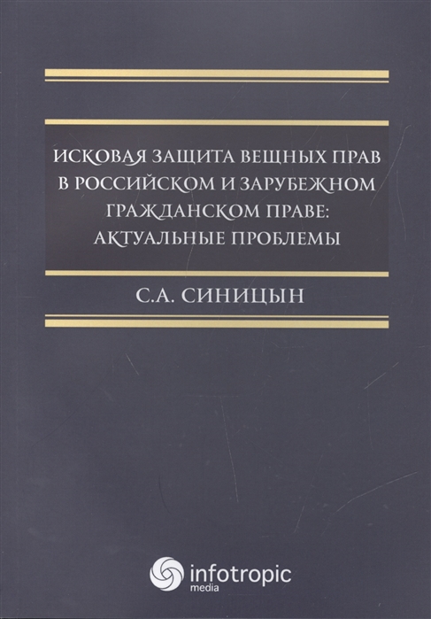 

Исковая защита вещных прав в российском и зрубежном гражданском праве актуальные проблемы