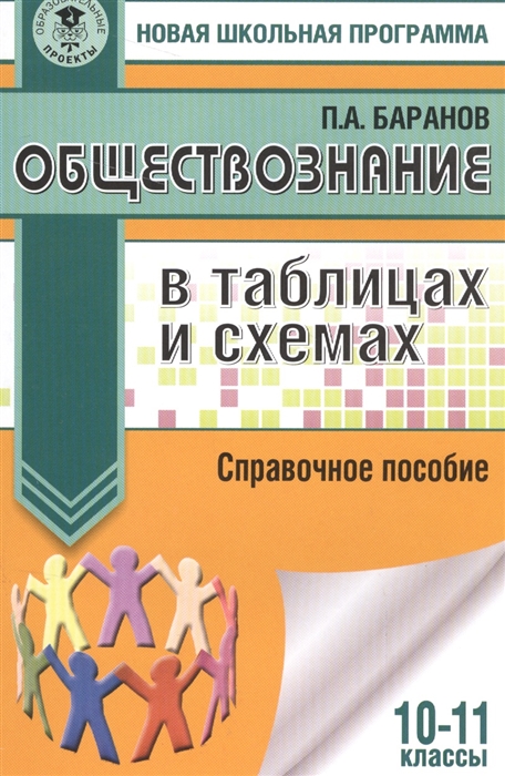 

Обществознание в таблицах и схемах Справочное пособие 10-11 классы