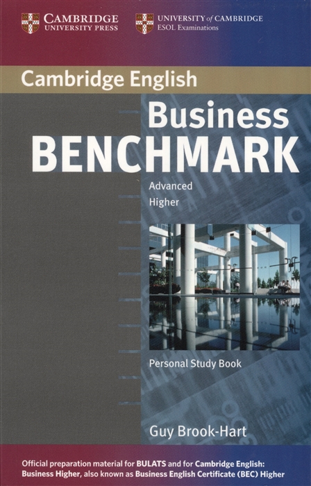 

Business Benchmark Advanced Higher Personal Study Book