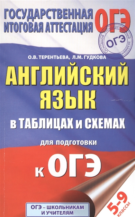 

ОГЭ Английский язык в таблицах и схемах Справочное пособие 5-9 классы