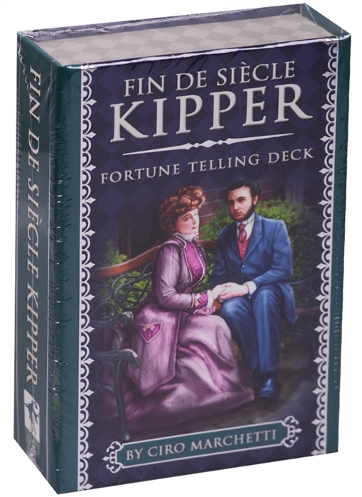 

Fin de siecle Kipper Fortune telling deck