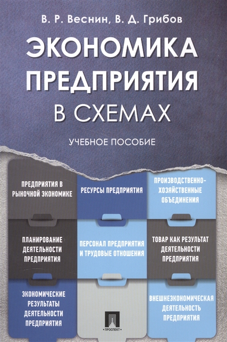 

Экономика предприятия в схемах Учебное пособие Предприятия в рыночной экономике Ресурсы предприятия Производственно-хозяйственные объединения Планирование деятельности предприятия Персонал предприятия и трудовые отношения