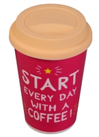 Стакан керамический Start every day Стакан керамический Start every day