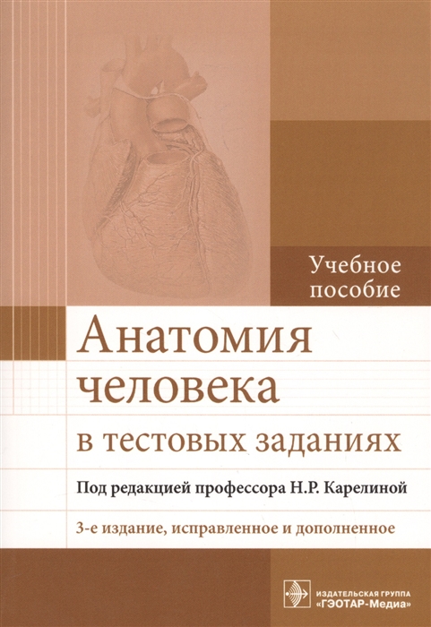 

Анатомия человека в тестовых заданиях Учебное пособие