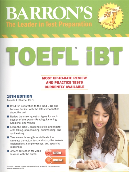 

Barron s Toefl iBT 2MP3 ч 1 2 audio online