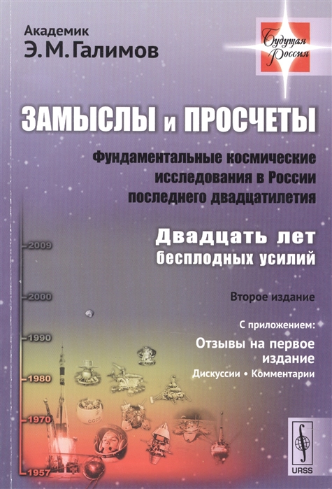 Замыслы и просчеты Фундаментальные космические исследования в России последнего двадцатилетия Двадцать лет бесплодных усилий