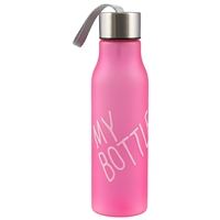 Бутылка «My bottle», розовая, 600 мл Бутылка «My bottle», розовая, 600 мл