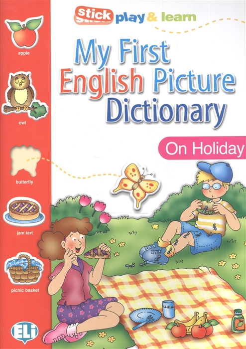 My First English Picture Dictionary On Holiday PICT Dictionnaire A1 Stick play learn