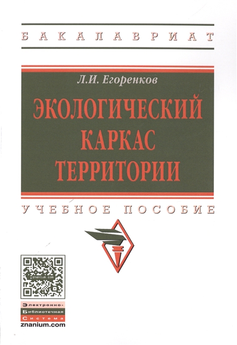 

Экологический каркас территории Учебное пособие