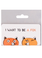 Магнитные закладки I want to be a Fox (2 шт) Магнитные закладки I want to be a Fox (2 шт)