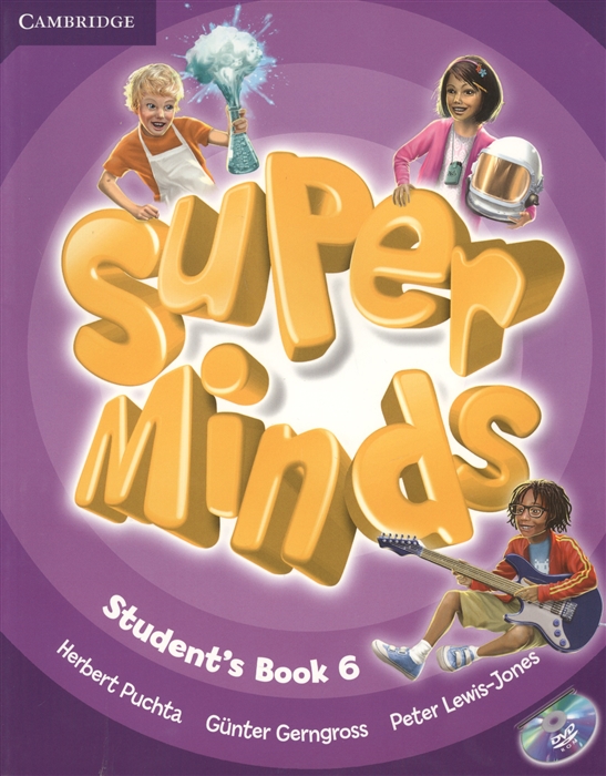 

Super Minds Level 6 Student s Book DVD книга на английском языке