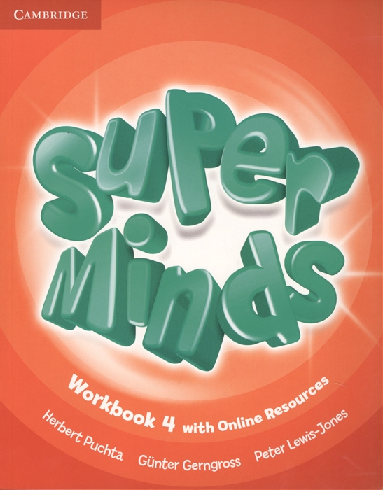 Gerngross G., Puchta H., Lewis-Jone P. - Super Minds Level 4 Workbook книга на английском языке