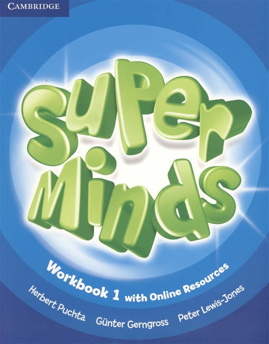 Gerngross G., Puchta H., Lewis-Jone P. - Super Minds Level 1 Workbook книга на английском языке