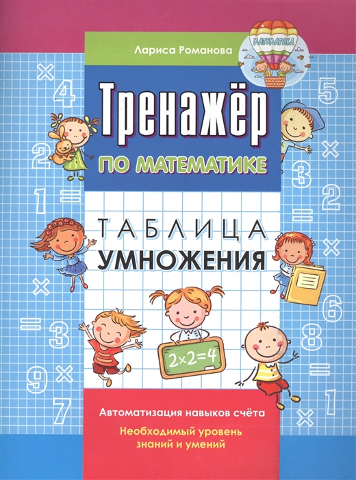 

Таблица умножения