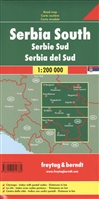 Serbia South. Road map = Южная Сербия. Дорожная карта. 1:200 000 Serbia South. Road map = Южная Сербия. Дорожная карта. 1:200 000