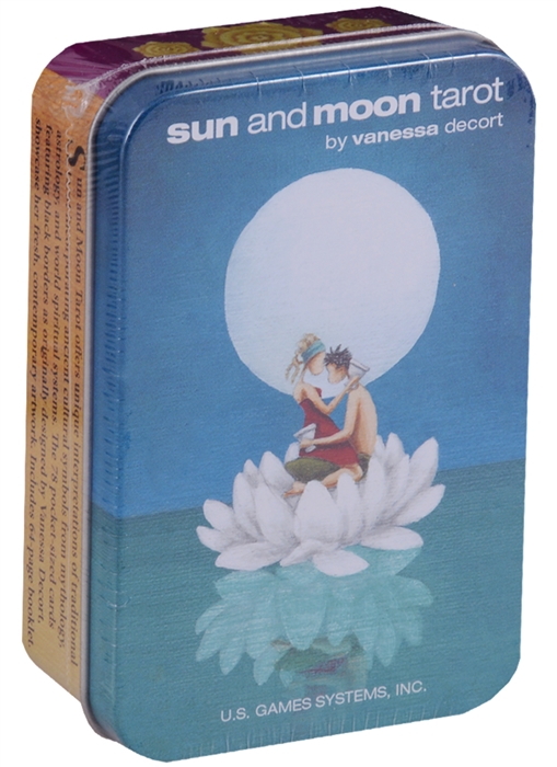 

Sun and Moon Tarot Солнце и Луны карты на английском языке в жестяной коробке