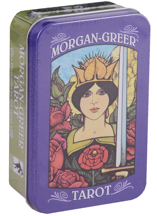 

Morgan-Greer Tarot Моргана-Грира Таро карты на английском языке в жестяной коробке