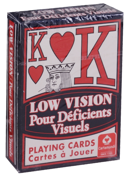 

Low Vision Игральные карты карты инструкция на английском языке
