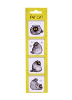 Магнитные закладки «Fat cat», 4 штуки Магнитные закладки «Fat cat», 4 штуки