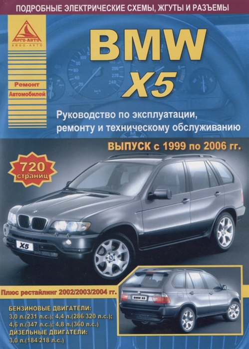 

BMW X5 Выпуск 1999-2006 с бензиновыми и дизельными двигателями Эксплуатация Ремонт ТО