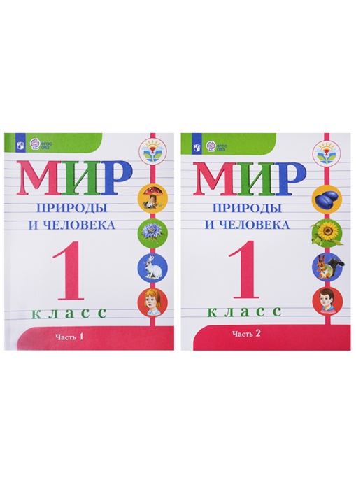 Матвеева Н., Ярочкина И., Попова М. и др. - Мир природы и человека 1 класс Учебник для детей с интеллектуальными нарушениями Комплект из 2-х книг