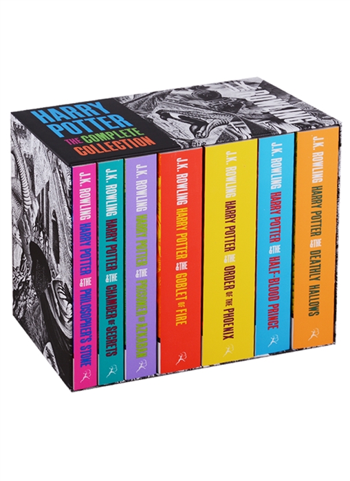 J.K. Rowling Harry Potter The Complete Collection комплект из 7 книг armand de potter the egyptian pantheon