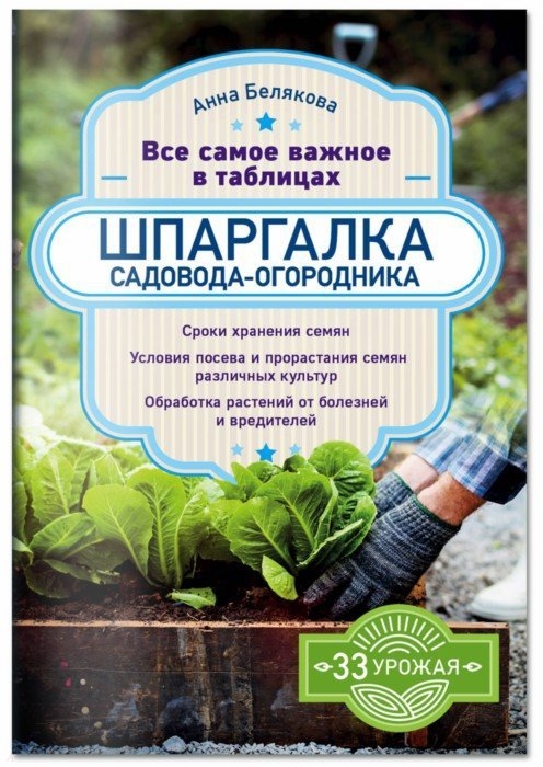 Белякова А. - Шпаргалка садовода - огородника Все самое важное в таблицах