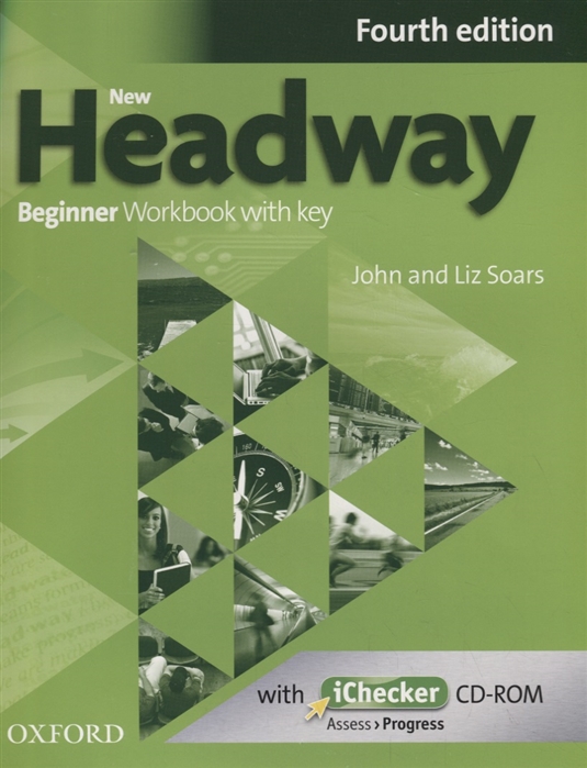 New Headway Beginner Workbook with key CD