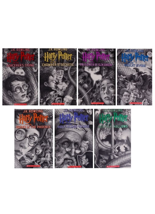 Harry Potter The Complete Series комплект из 7 книг