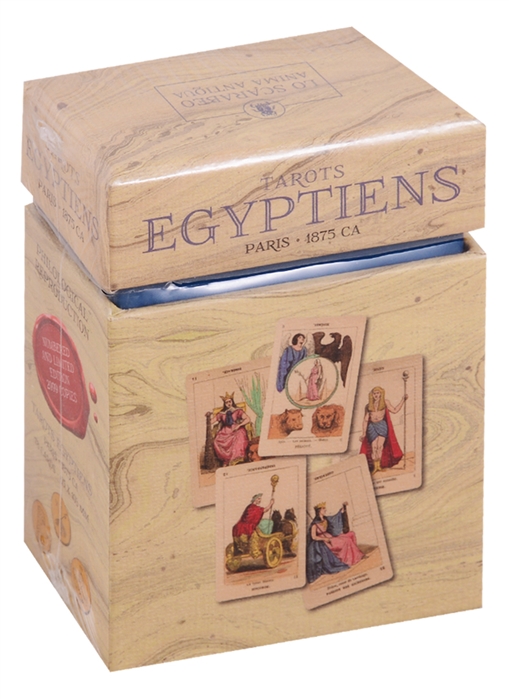

Tarot Egyptiens Египетское Таро Эттейлы Лимитированное издание 78 карт мультиязычкая инструкция