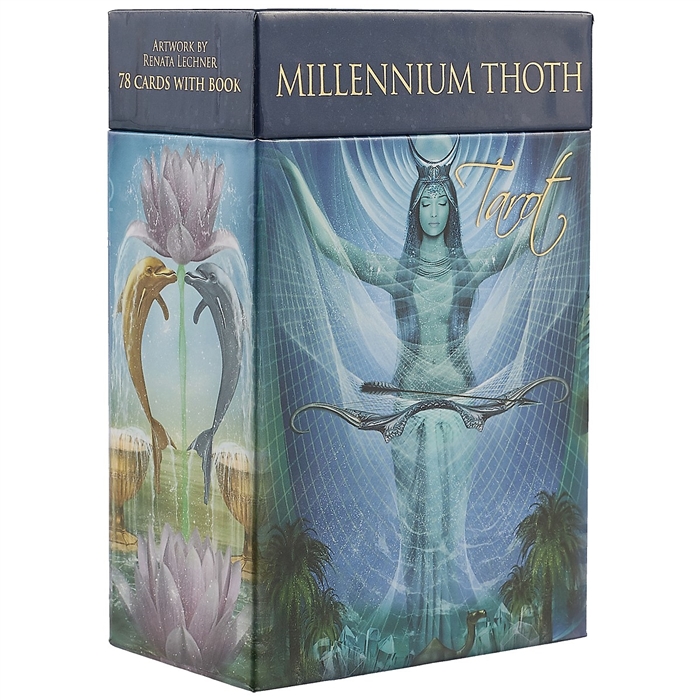 

Millennium Thoth Tarot Таро Миллениум Тота 78 карт мультиязычная инструкция