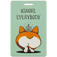 Чехол для карточек Корги с короной Ignore everybody Чехол для карточек Корги с короной Ignore everybody