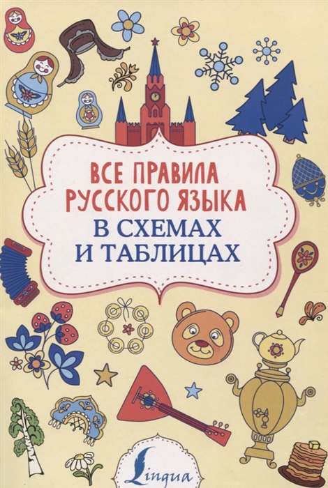 

Все правила русского языка в схемах и таблицах