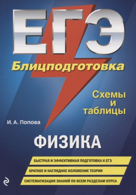 

ЕГЭ Физика Блицподготовка Схемы и таблицы
