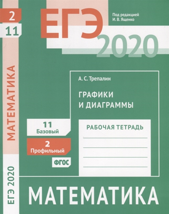 

ЕГЭ 2020 Математика Графики и диаграммы Задача 2 профильный уровень Задача 11 базовый уровень Рабочая тетрадь