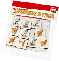 Развивающая игра "Крестики-нолики. Кошки против собак" Развивающая игра "Крестики-нолики. Кошки против собак"