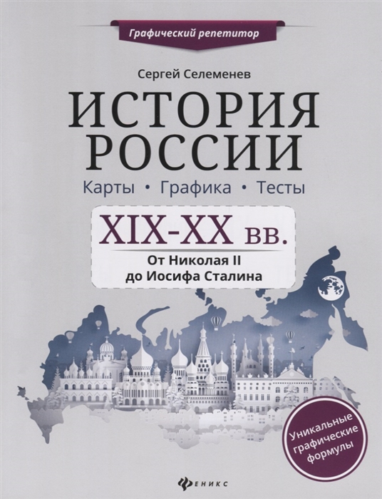 

История России XIX-XX вв От Николая II до Иосифа Сталина Карты Графика Тесты