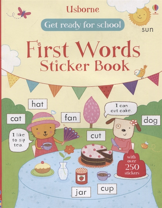 

First Words Sticker Book