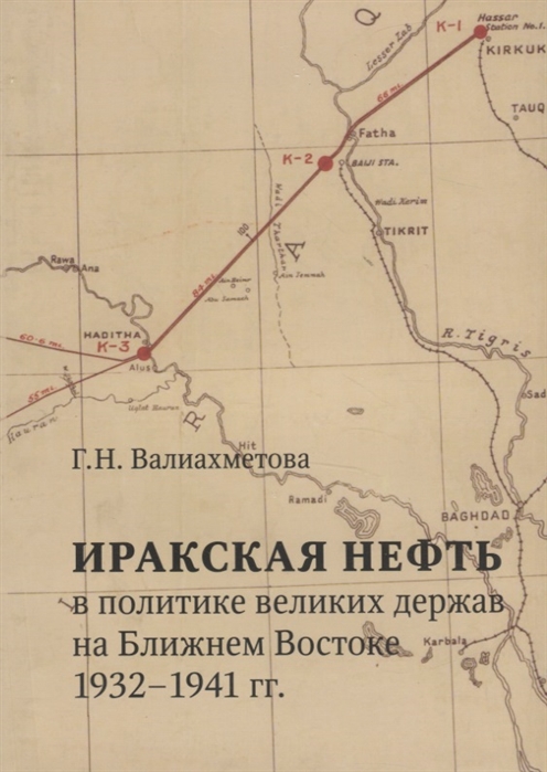 

Иракская нефть в политике великих держав на Ближнем Востоке 1932-1941 гг