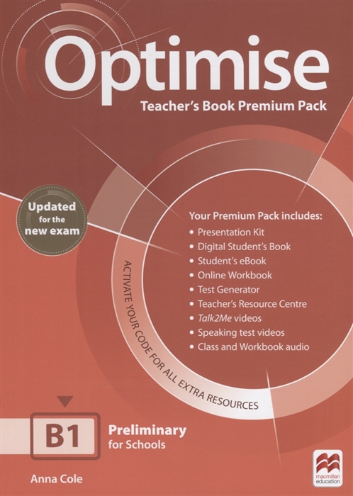 Optimise B1 Teacher s Book Premium Pack