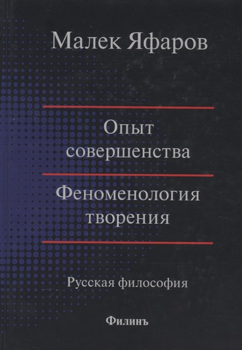 

Опыт совершенства Феноменология творения Русская философия