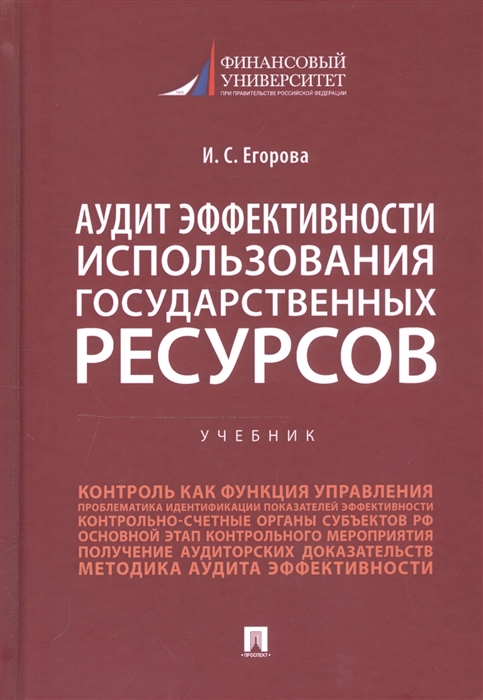 Егорова И. - Аудит эффективности использования государственных ресурсов Учебник