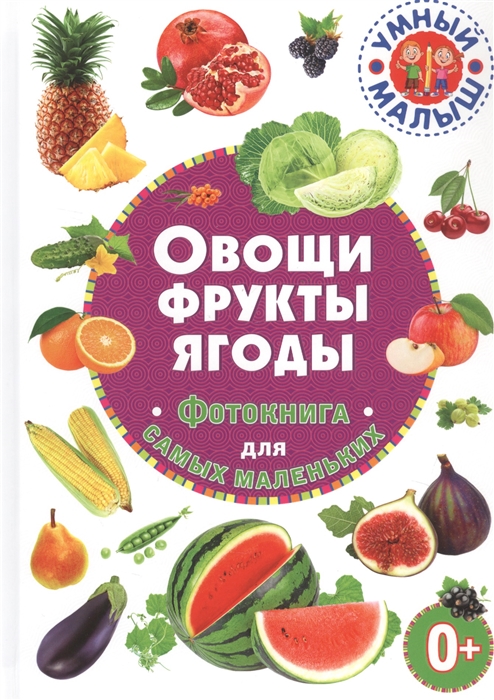 

Овощи фрукты ягоды Фотокнига для самых маленьких