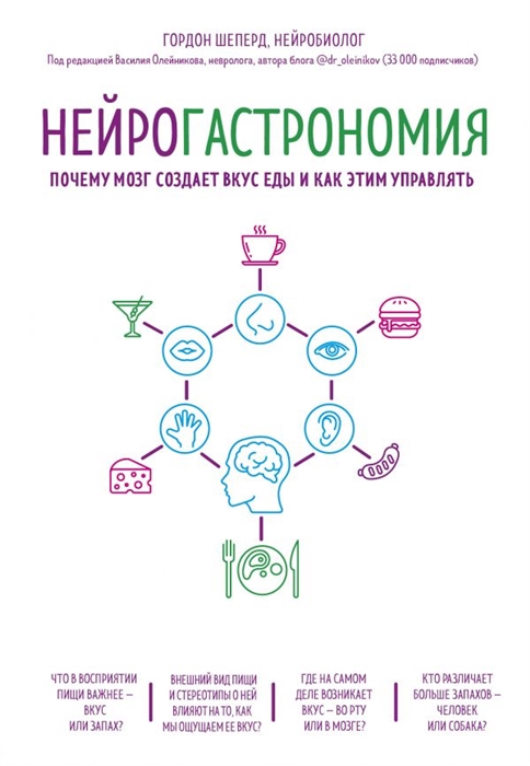 

Нейрогастрономия Почему мозг создает вкус еды и как этим управлять