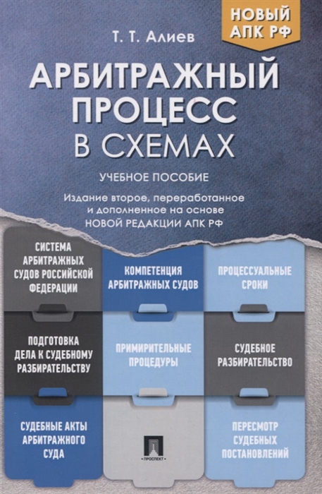 

Арбитражный процесс в схемах Учебное пособие