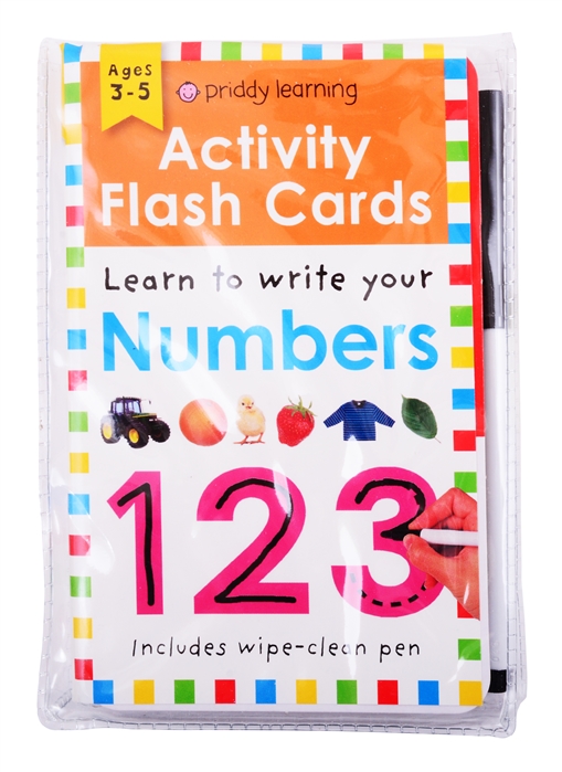 Priddy R. Activity Flash Cards Numbers