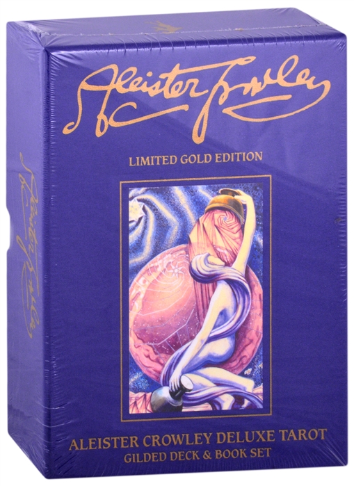 

Aleister Crowley tarot Gold Edition 78 карт книга