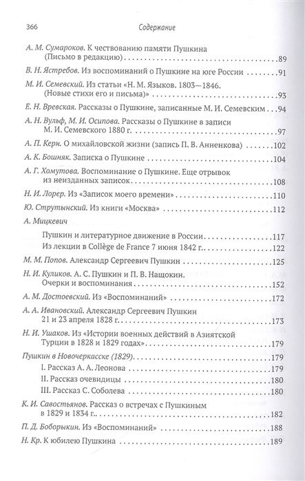 Пушкин в воспоминаниях современников проект