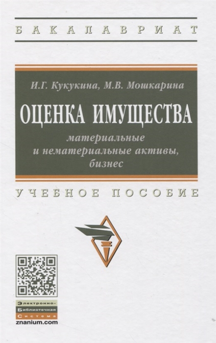 Кукукина И., Мошкарина М. - Оценка имущества материальные и нематериальные активы бизнес Учебное пособие